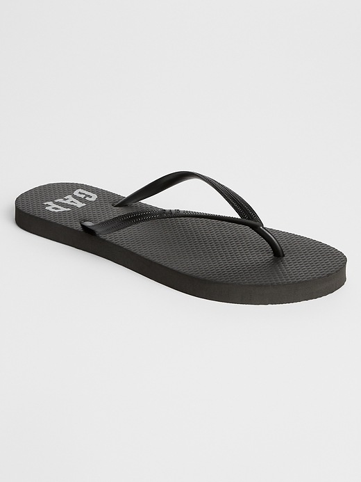 View large product image 1 of 3. Gap Logo Flip Flops