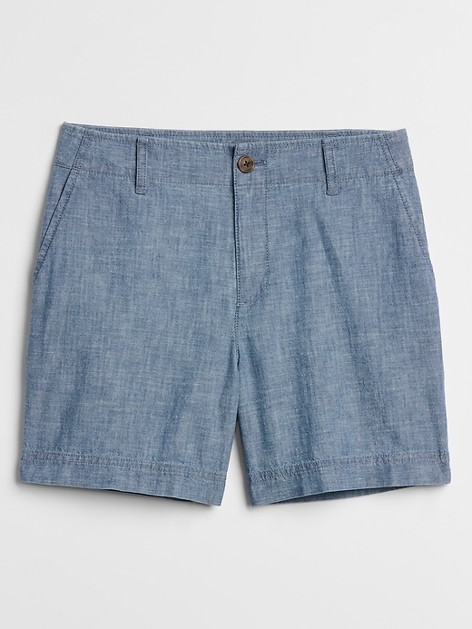 Image number 3 showing, 5" Shorts in Chambray