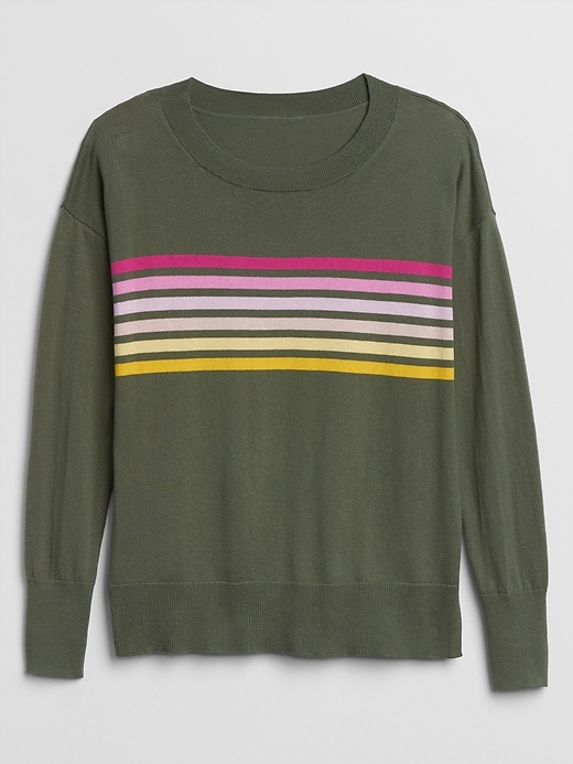 Image number 3 showing, Crewneck Tunic Sweater