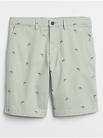 View large product image 3 of 3. 10" Essential Khaki Short With Washwell&#153