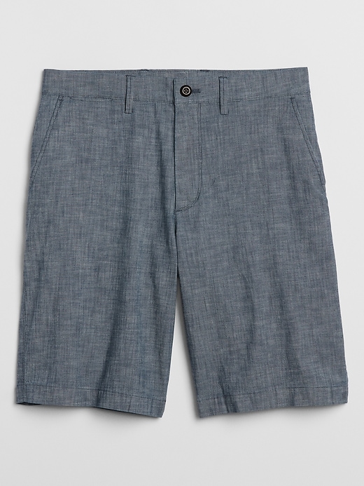 Image number 3 showing, 10" Chambray Shorts