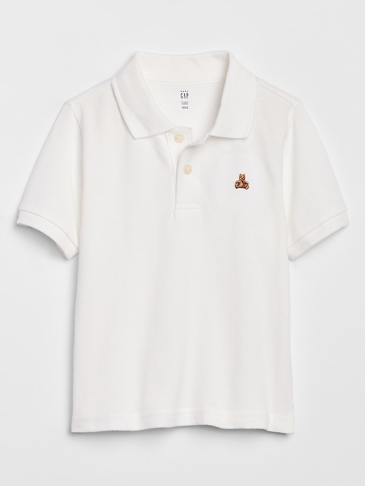 gap white polo shirt