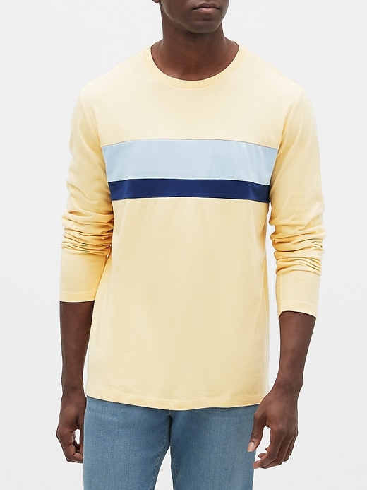 View large product image 1 of 2. Stripe T-Shirt