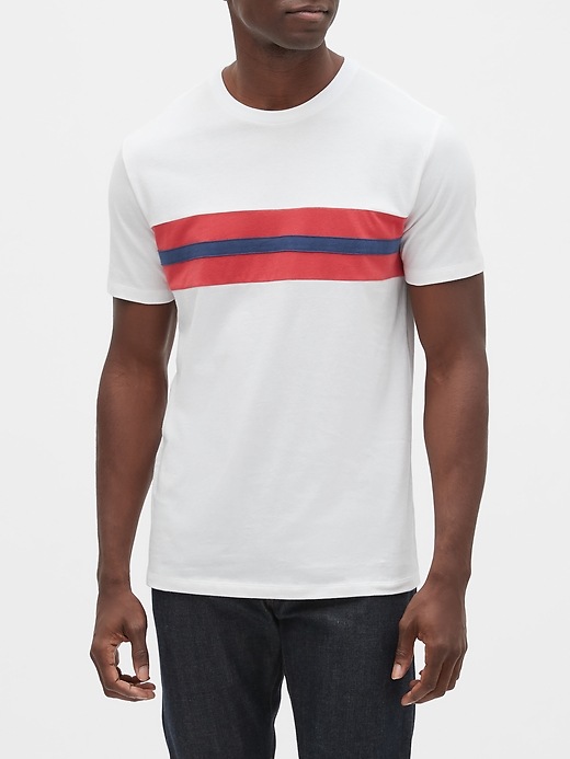 Image number 3 showing, Stripe T-Shirt