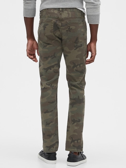 Image number 2 showing, Skinny Fit Camo Jeans with GapFlex