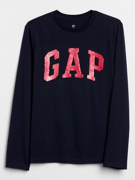 Image number 4 showing, Kids Gap Logo Flippy Sequin T-Shirt
