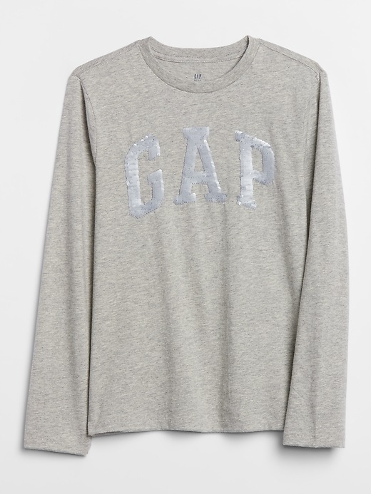 Image number 2 showing, Kids Gap Logo Flippy Sequin T-Shirt
