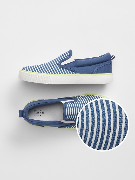 View large product image 1 of 1. Kids Slip-On Sneakers