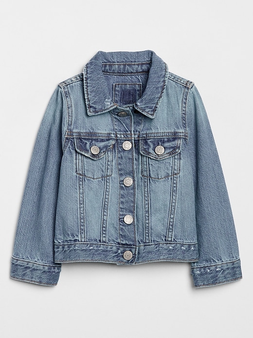 Image number 1 showing, babyGap Icon Denim Jacket