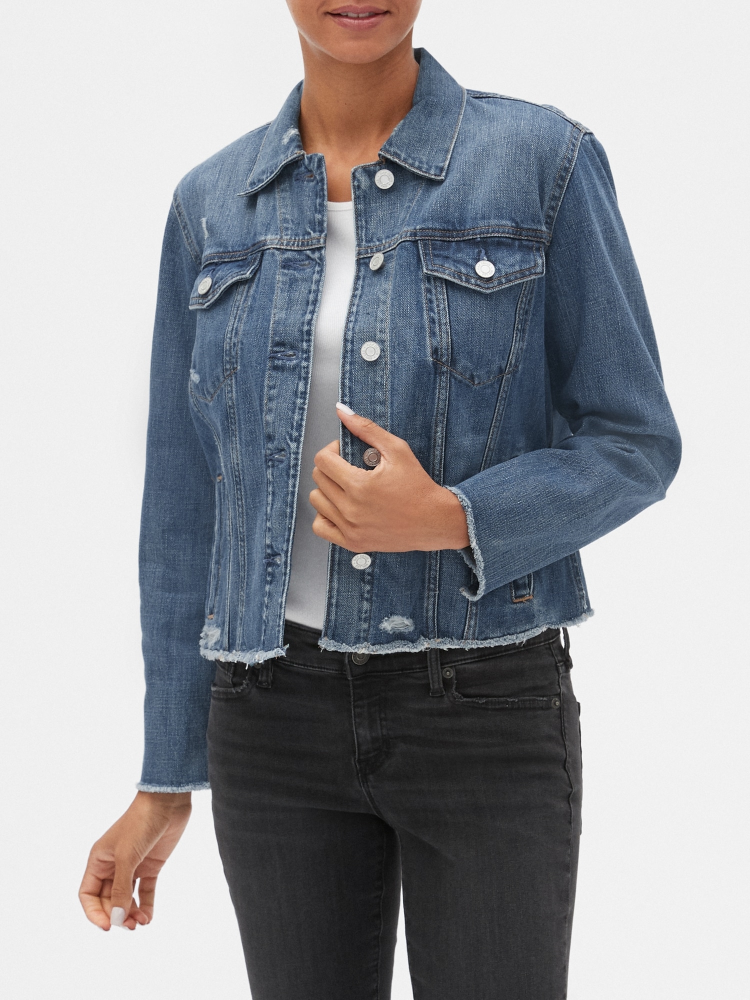 jean jacket gap outlet