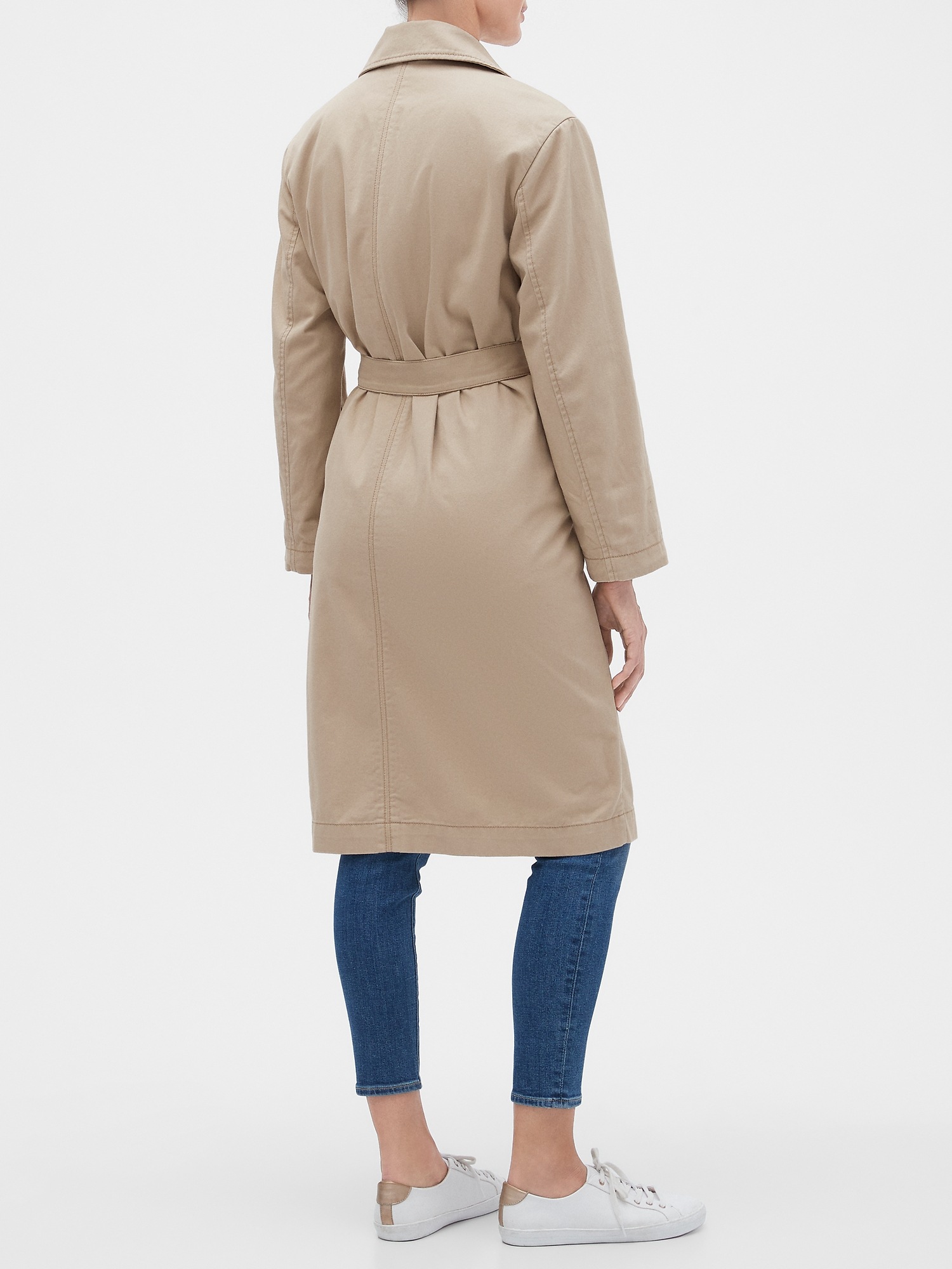 Gap factory hotsell trench coat