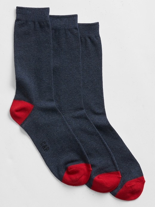 View large product image 1 of 1. Crew Socks (3-Pack)