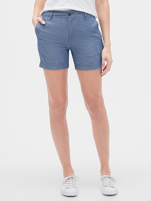 5" Shorts in Chambray