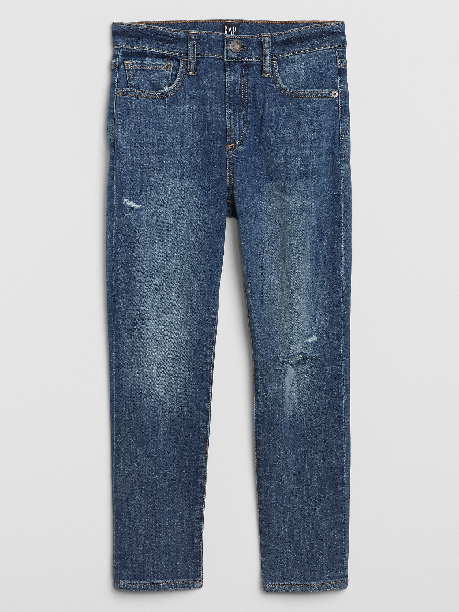 gap athletic stretch jeans
