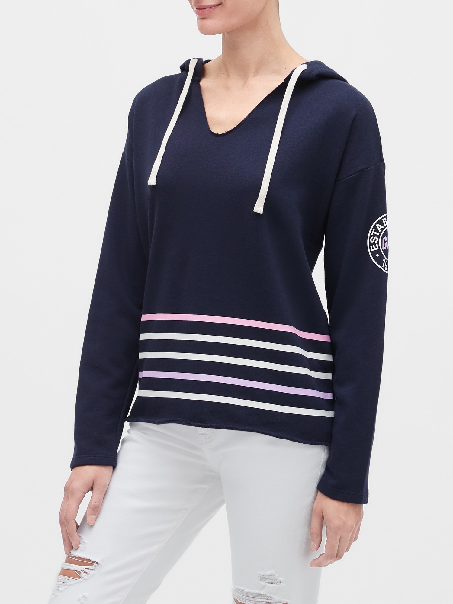 Logo Pullover Hoodie | Gap Factory