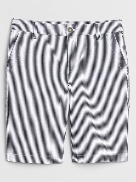 Image number 3 showing, 8" Khaki Bermuda Shorts