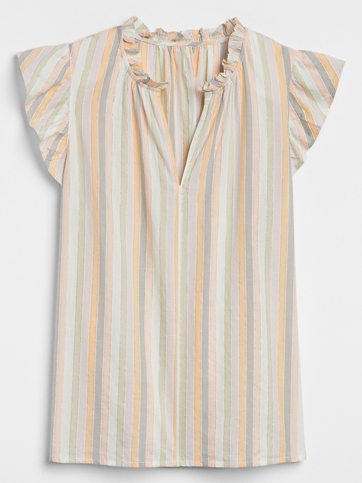 View large product image 2 of 2. Flutter Sleeve Top