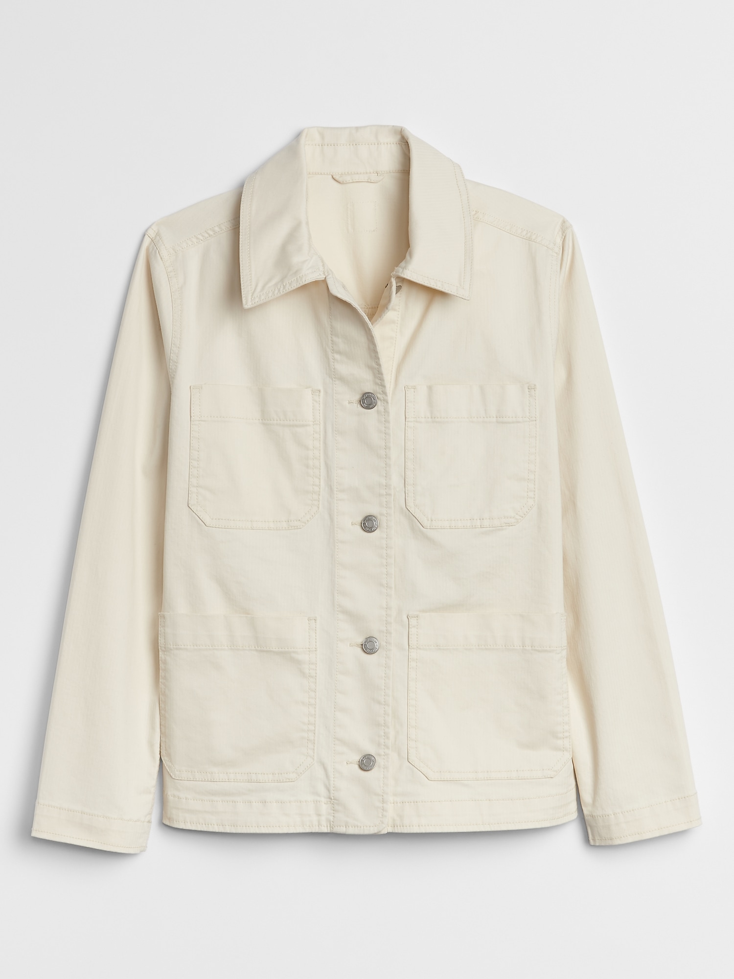cream chore jacket