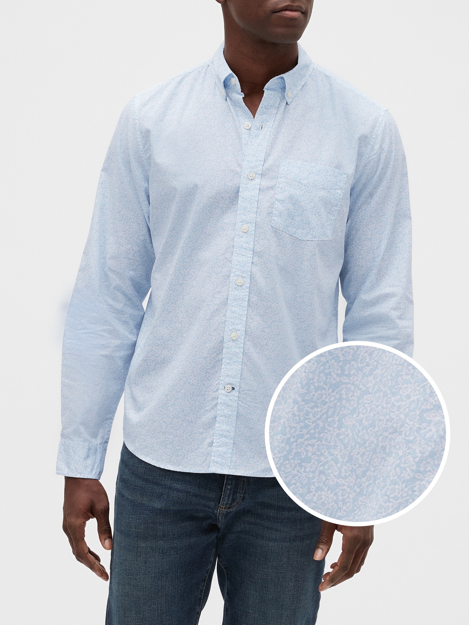 gap untucked shirts