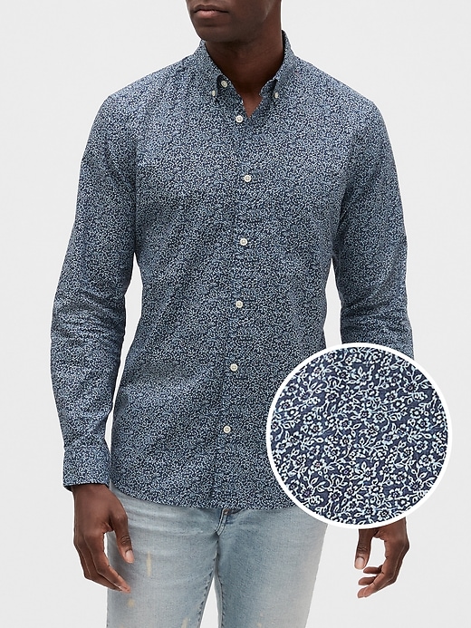 View large product image 1 of 1. Poplin Shirt in Standard Fit