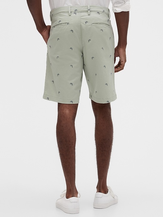 View large product image 2 of 3. 10" Essential Khaki Short With Washwell&#153