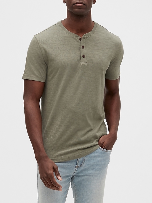 Image number 4 showing, Lived-In Henley T-Shirt