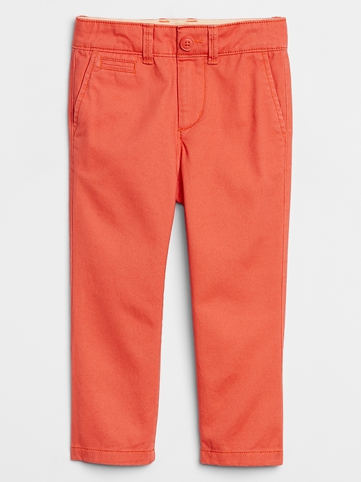Image number 1 showing, Toddler Khakis in Twill