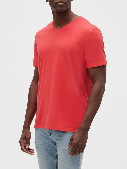 Image number 1 showing, Everyday V-Neck T-Shirt