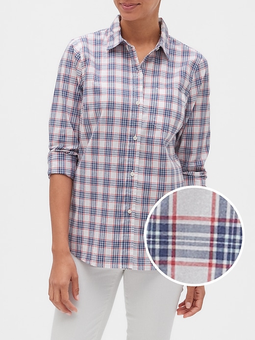 Image number 5 showing, Print Shirt in Poplin