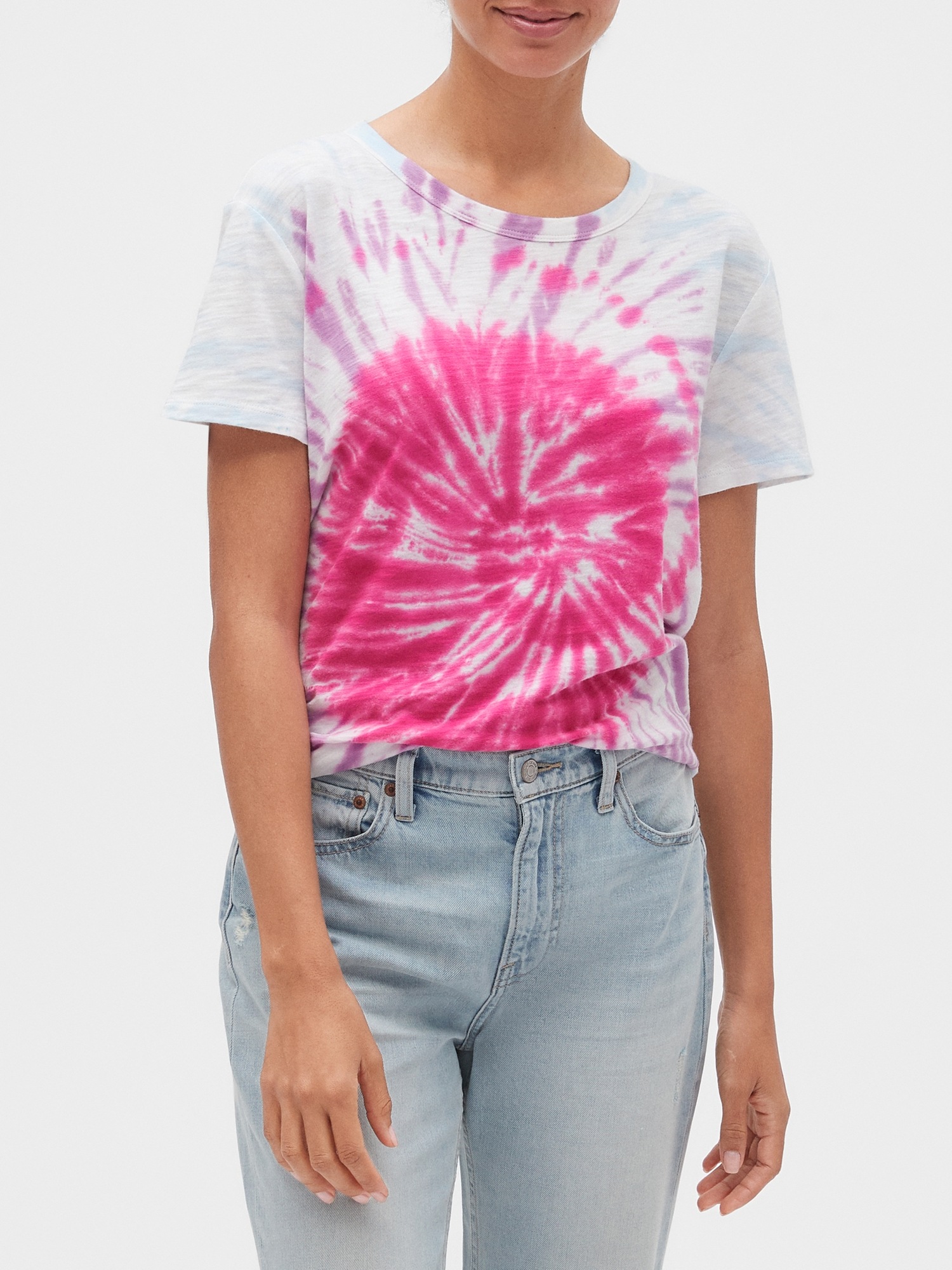 gap tie dye t shirt