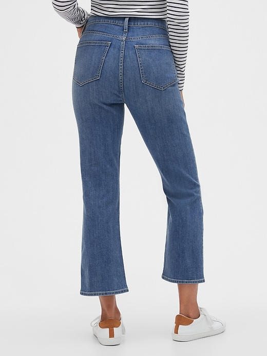 Image number 2 showing, High Rise Crop Boot Jeans