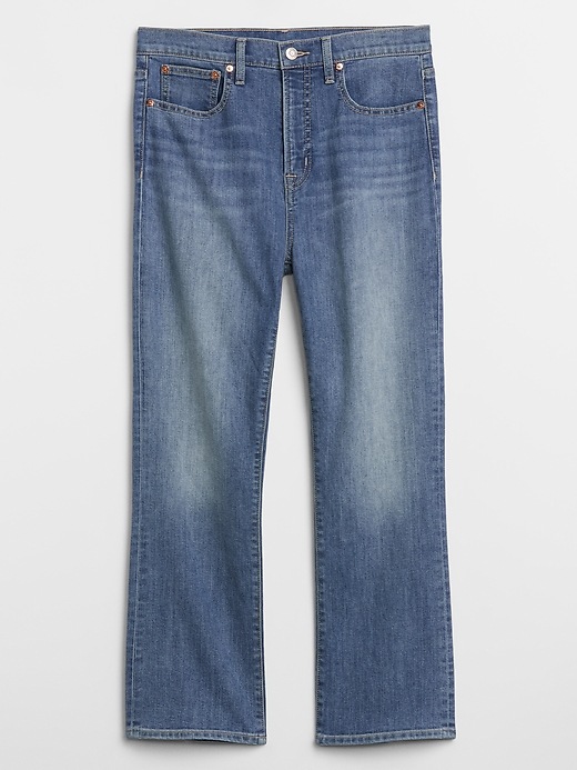 Image number 3 showing, High Rise Crop Boot Jeans
