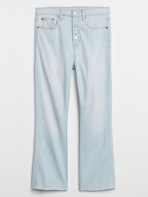 Image number 3 showing, High Rise Crop Boot Jeans.