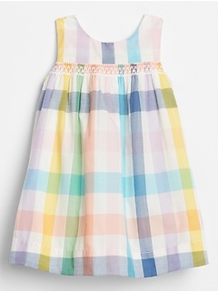 gap plaid dress toddler