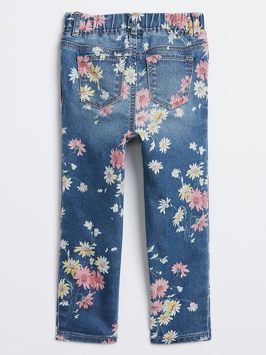 View large product image 2 of 2. Toddler Floral Print Jeggings With Washwell&#153