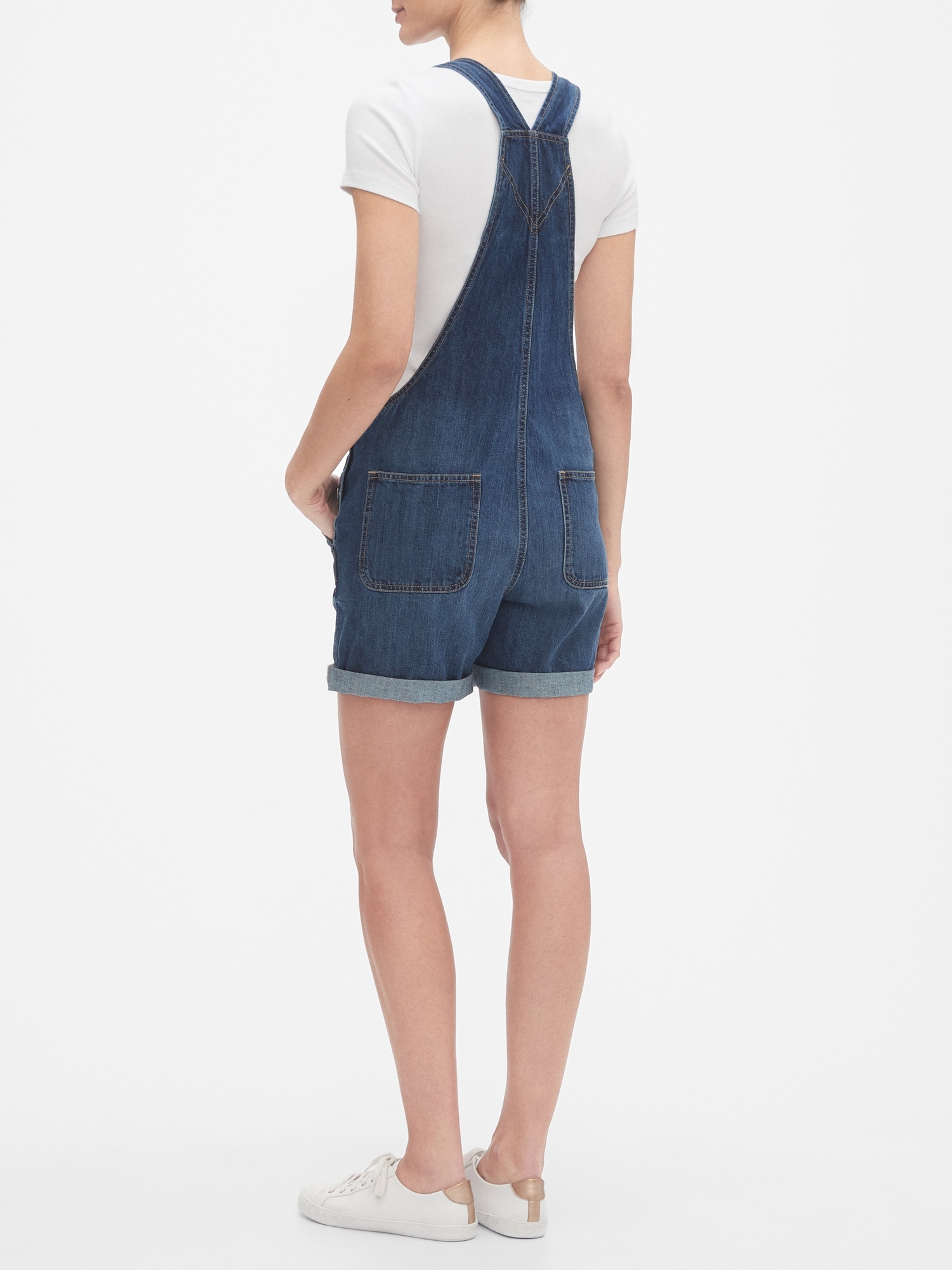 denim short overalls canada