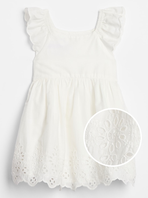 View large product image 1 of 1. Baby Eyelet Dress