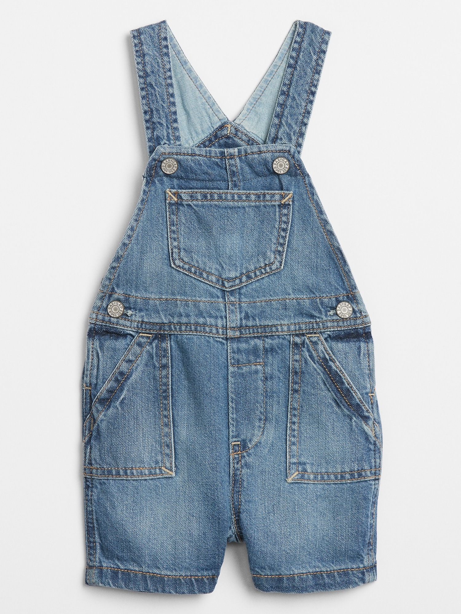 Gap white sales dungarees