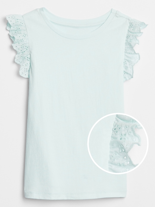View large product image 1 of 1. Kids Eyelet Top