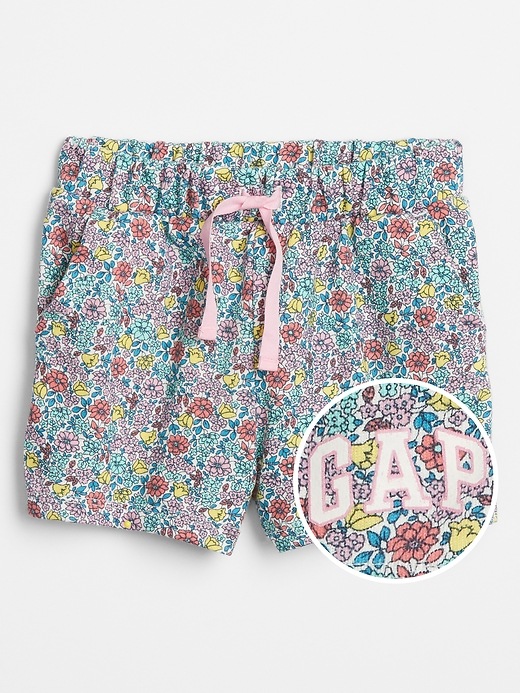 View large product image 1 of 1. babyGap Logo Pull-On Shorts
