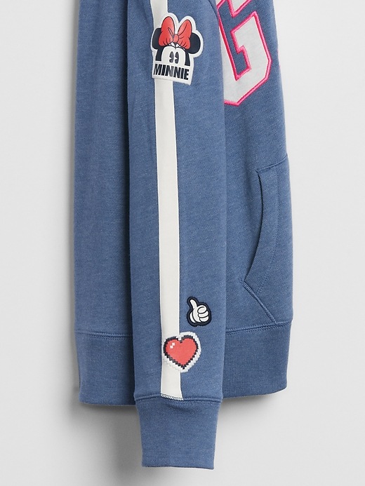 Image number 3 showing, GapKids &#124 Disney Mickey Mouse and Minnie Mouse Gap Logo Hoodie
