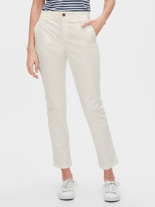 Image number 9 showing, Stretch Twill Girlfriend Khakis