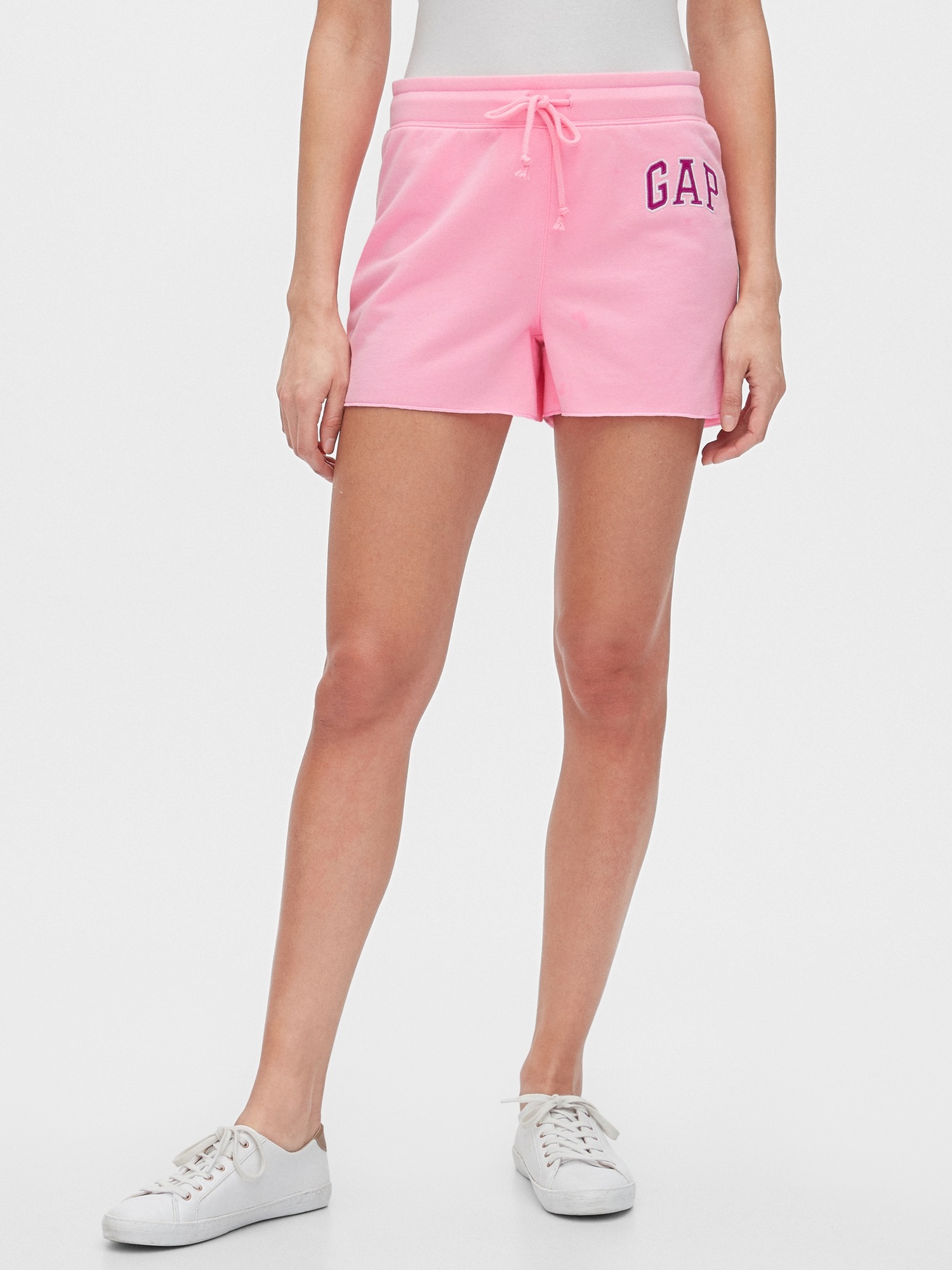 gap logo shorts