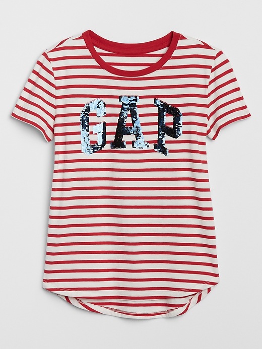 Image number 1 showing, Kids Gap Logo Flippy T-Shirt