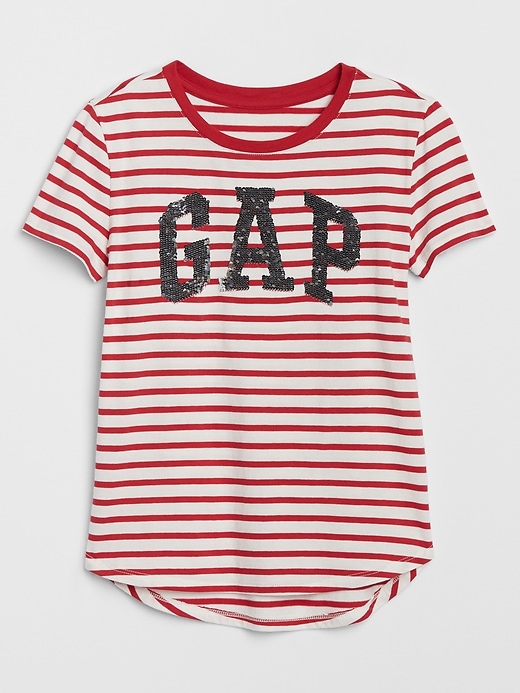 Image number 2 showing, Kids Gap Logo Flippy T-Shirt