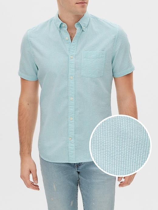 Image number 1 showing, Button-Front Shirt