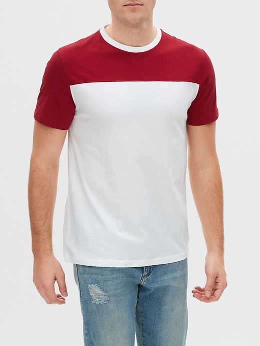 View large product image 1 of 1. Colorblock T-Shirt