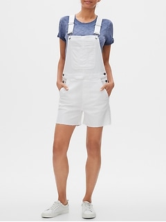 gap overall shorts womens