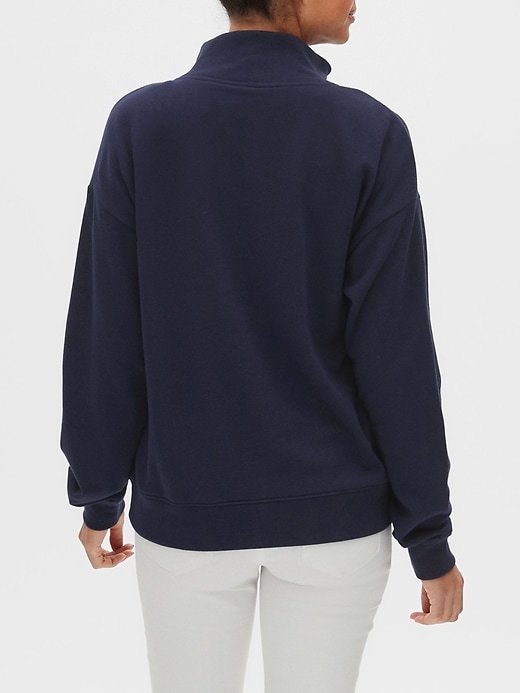 Image number 2 showing, Half-Zip Logo Pullover Sweater