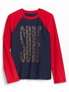 Boys Star Wars Rash Guard Red-XS